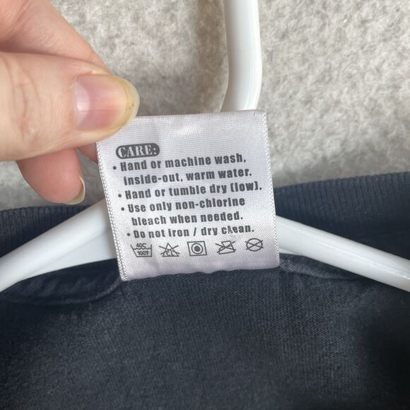 Vintage US Navy Shirt Mens XL Black Signalman Expert Lookout Graphic Tee - Picture 15 of 15